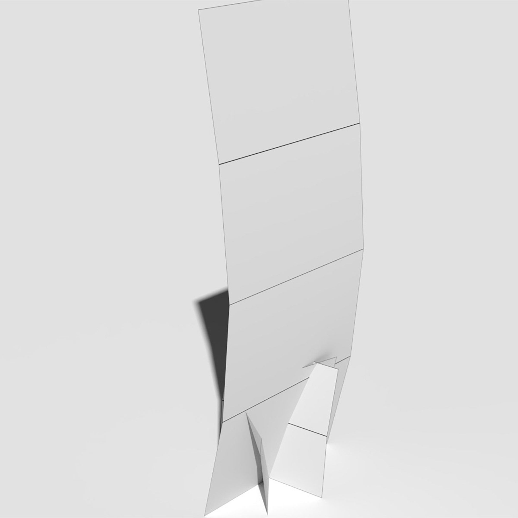 Low Poly Bent Grass Dry Pack Low-poly 3D model_30