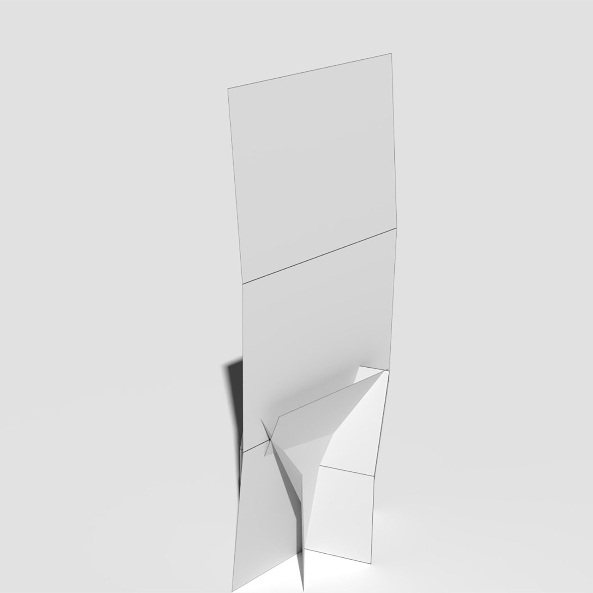 Low Poly Bent Grass Dry Pack Low-poly 3D model_32