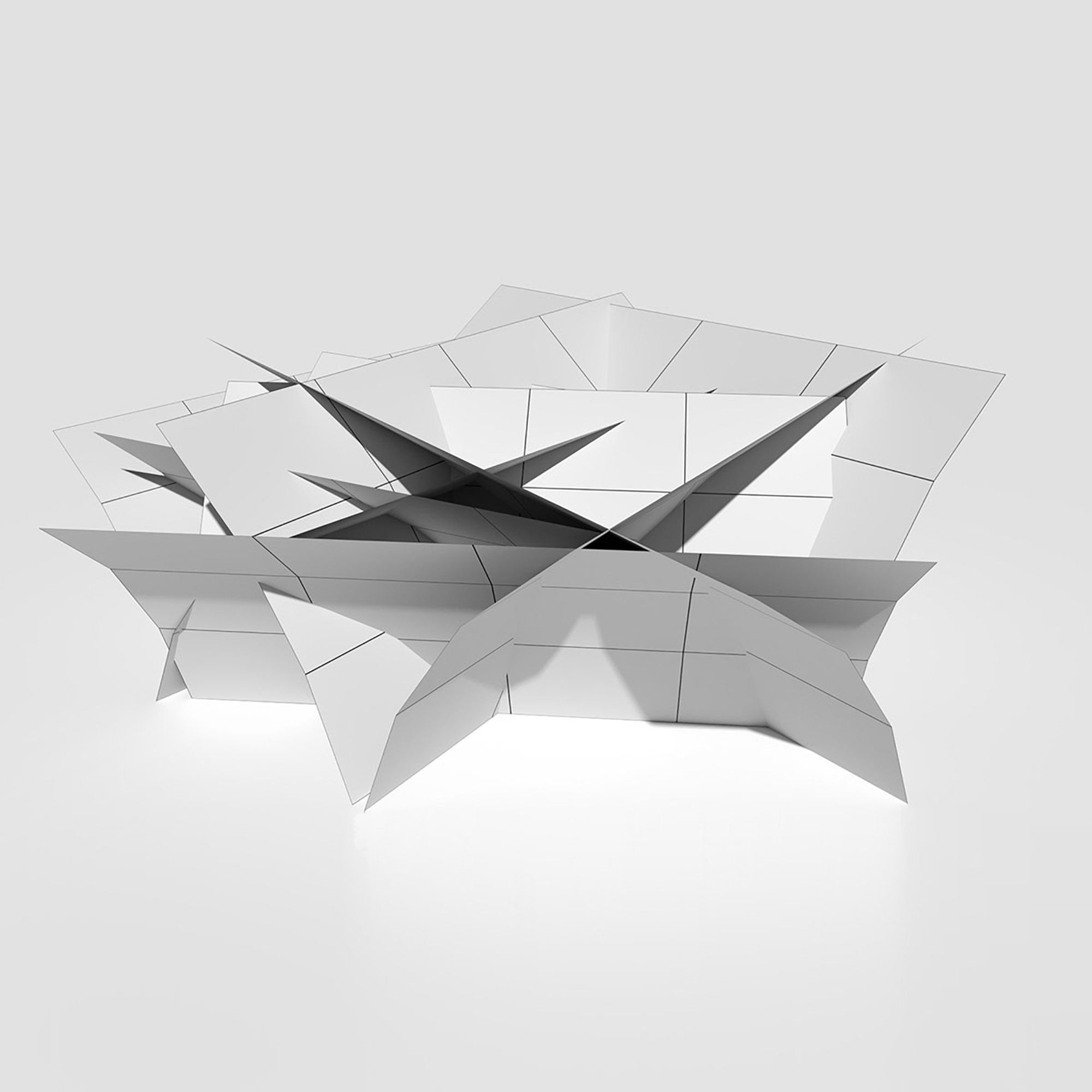 Low Poly Bent Grass Dry Pack Low-poly 3D model_70