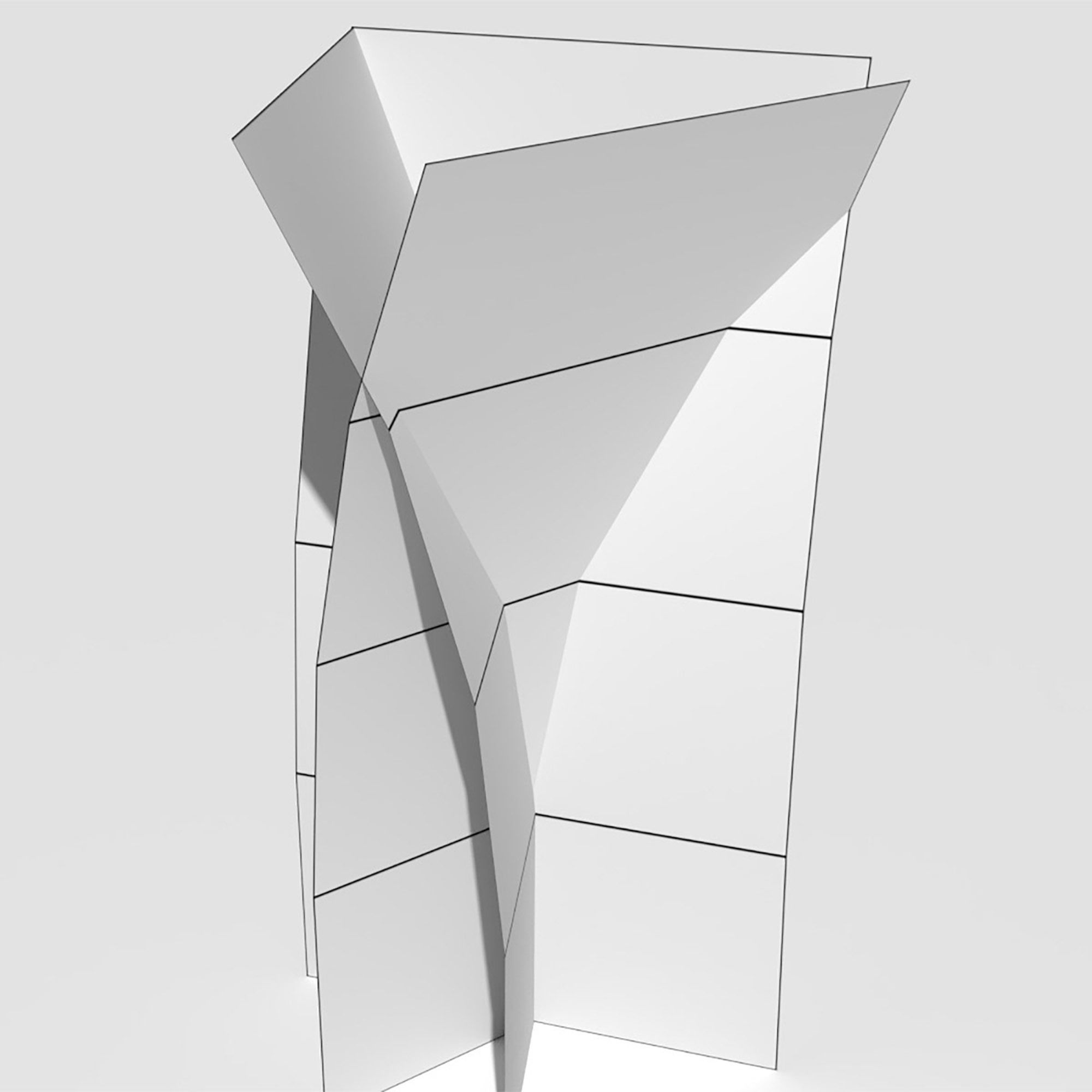 Low Poly Bent Grass Dry Pack Low-poly 3D model_11