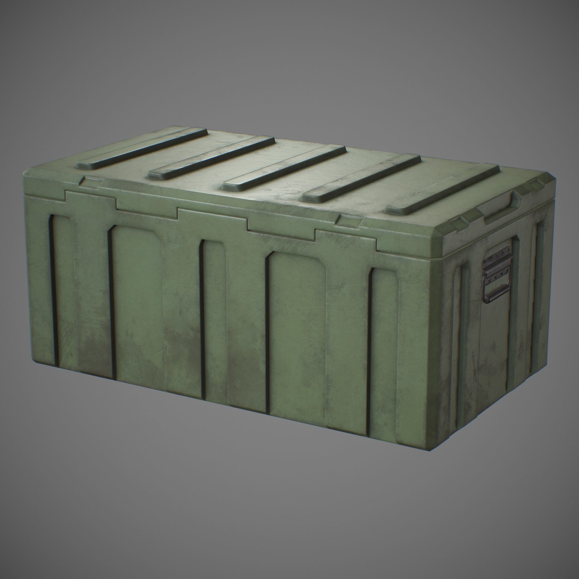 Tool Box Low-poly 3D model_2