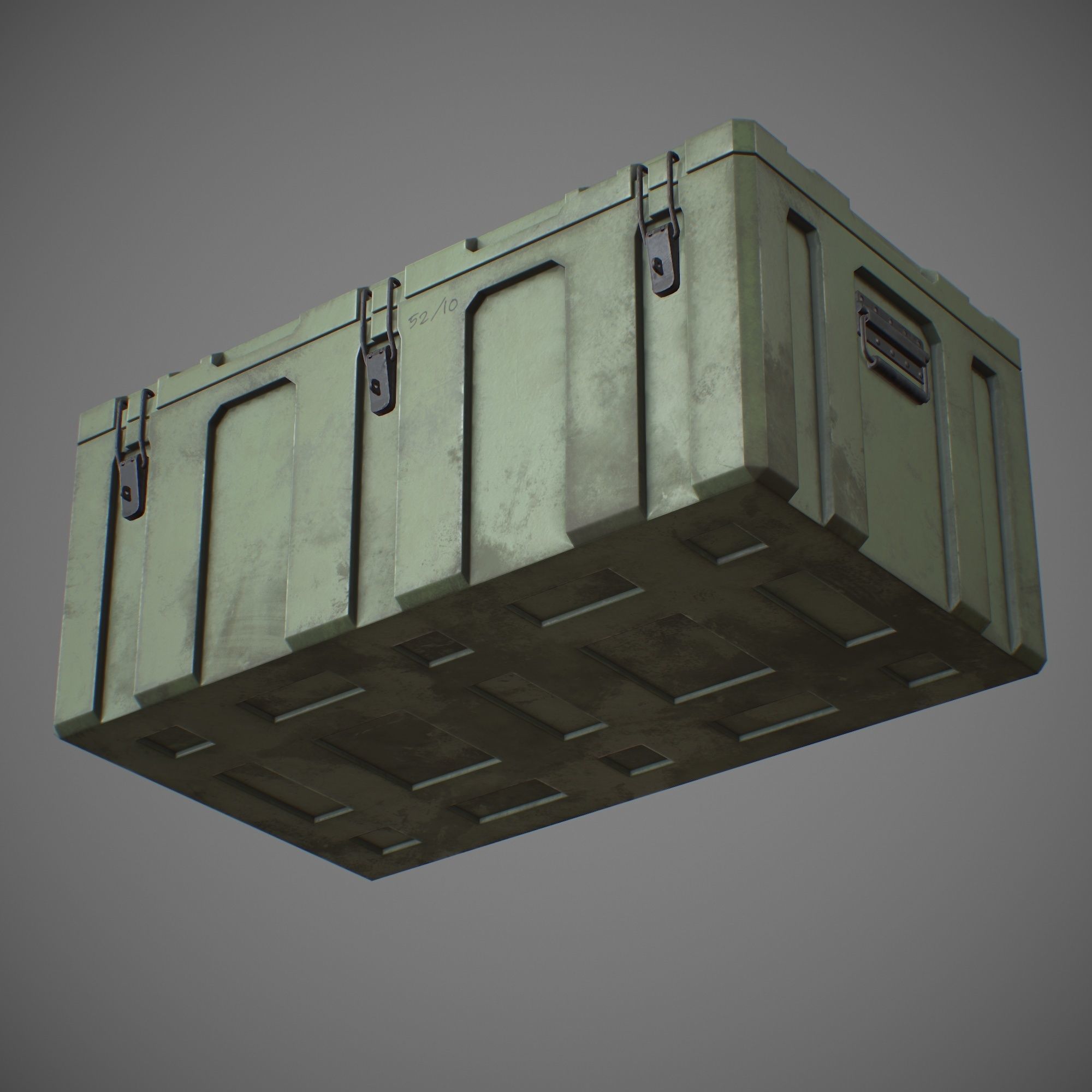 Tool Box Low-poly 3D model_3