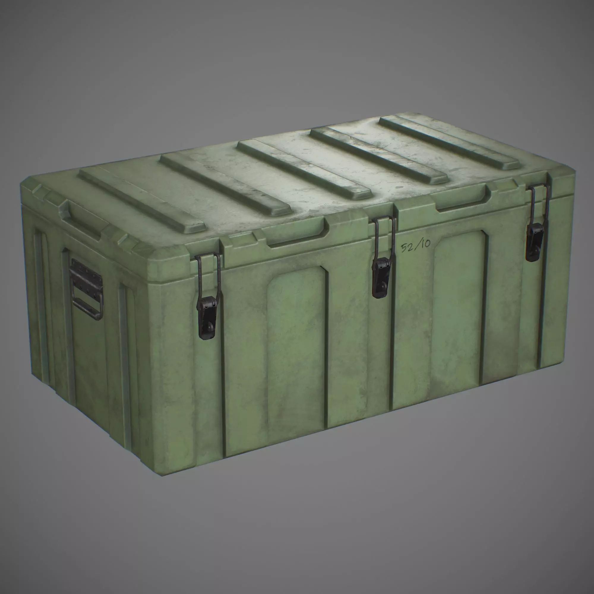 Tool Box Low-poly 3D model_0