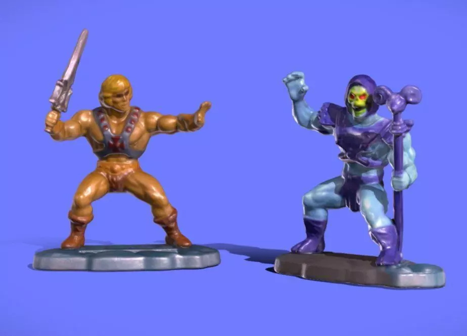 MOTU MINI-FIGURES 3D SCAN 3D print model