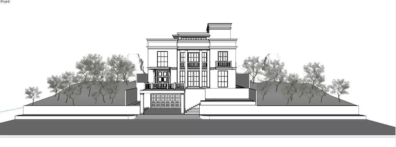 HOUSE 2 architectural 3D print model