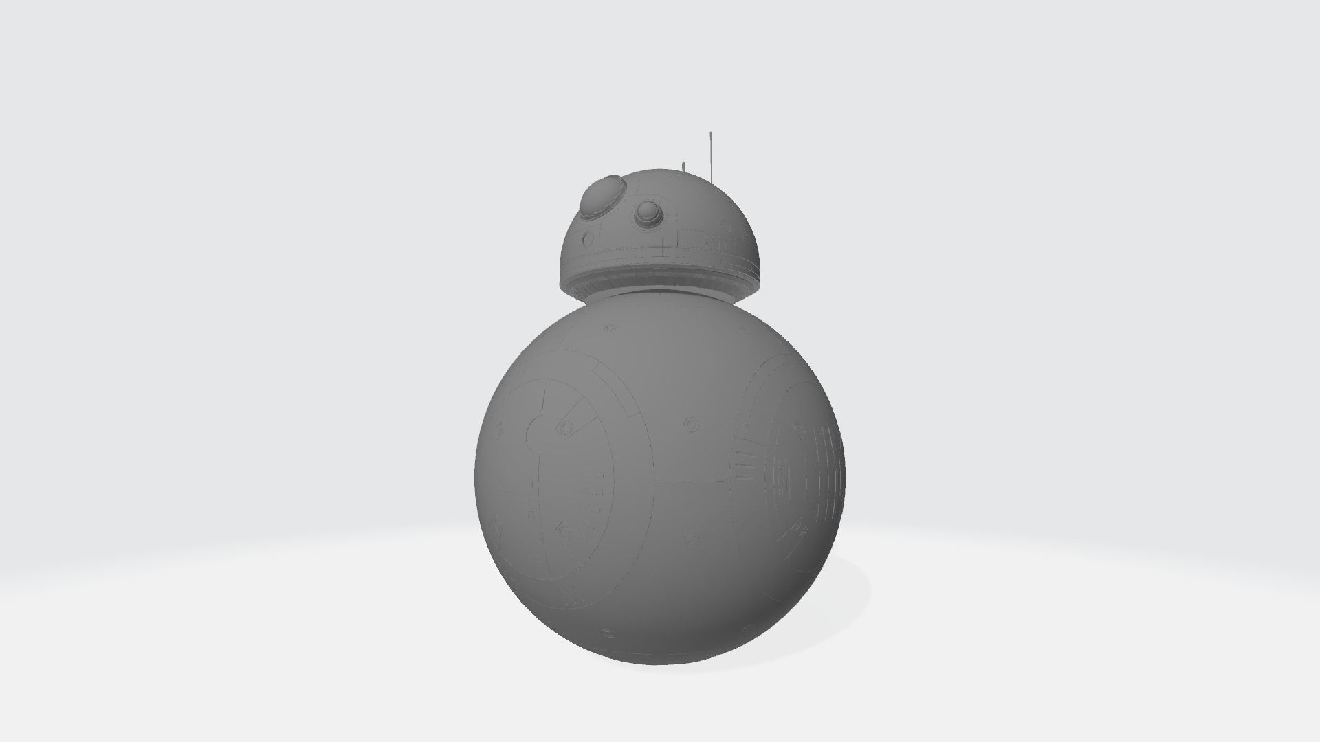 Star Wars - BB Unit 3D model_2