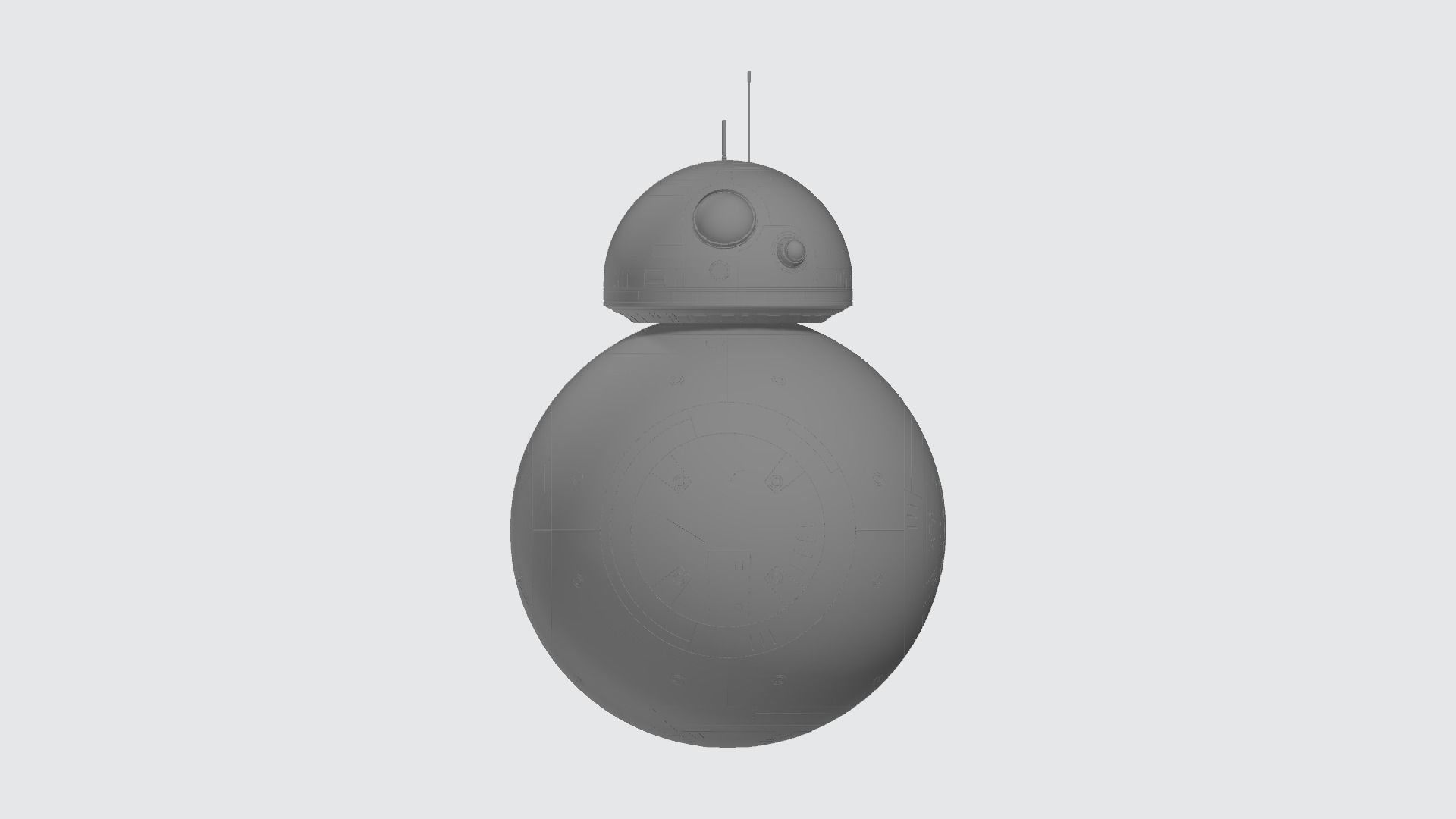 Star Wars - BB Unit 3D model_1