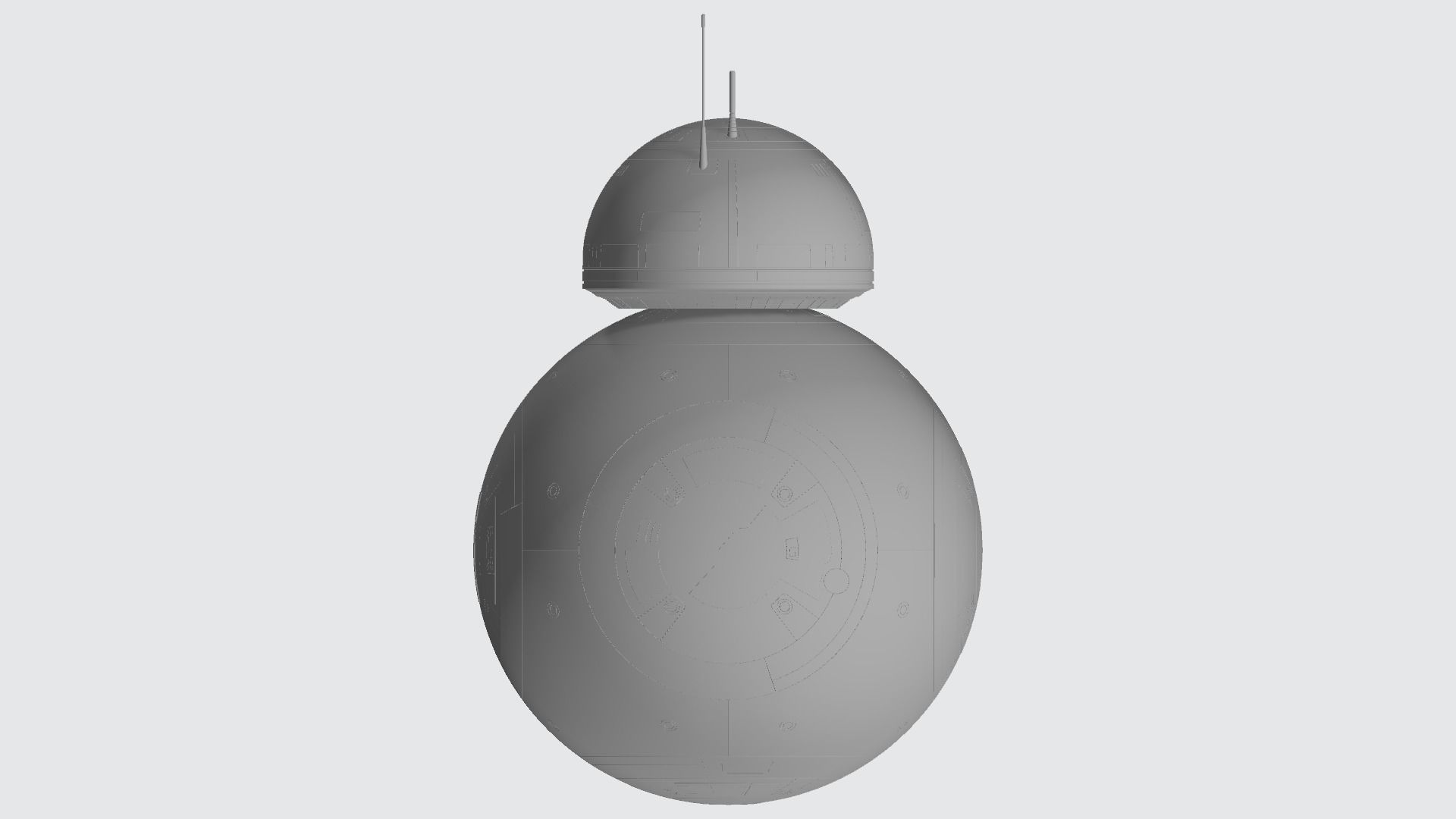 Star Wars - BB Unit 3D model_3