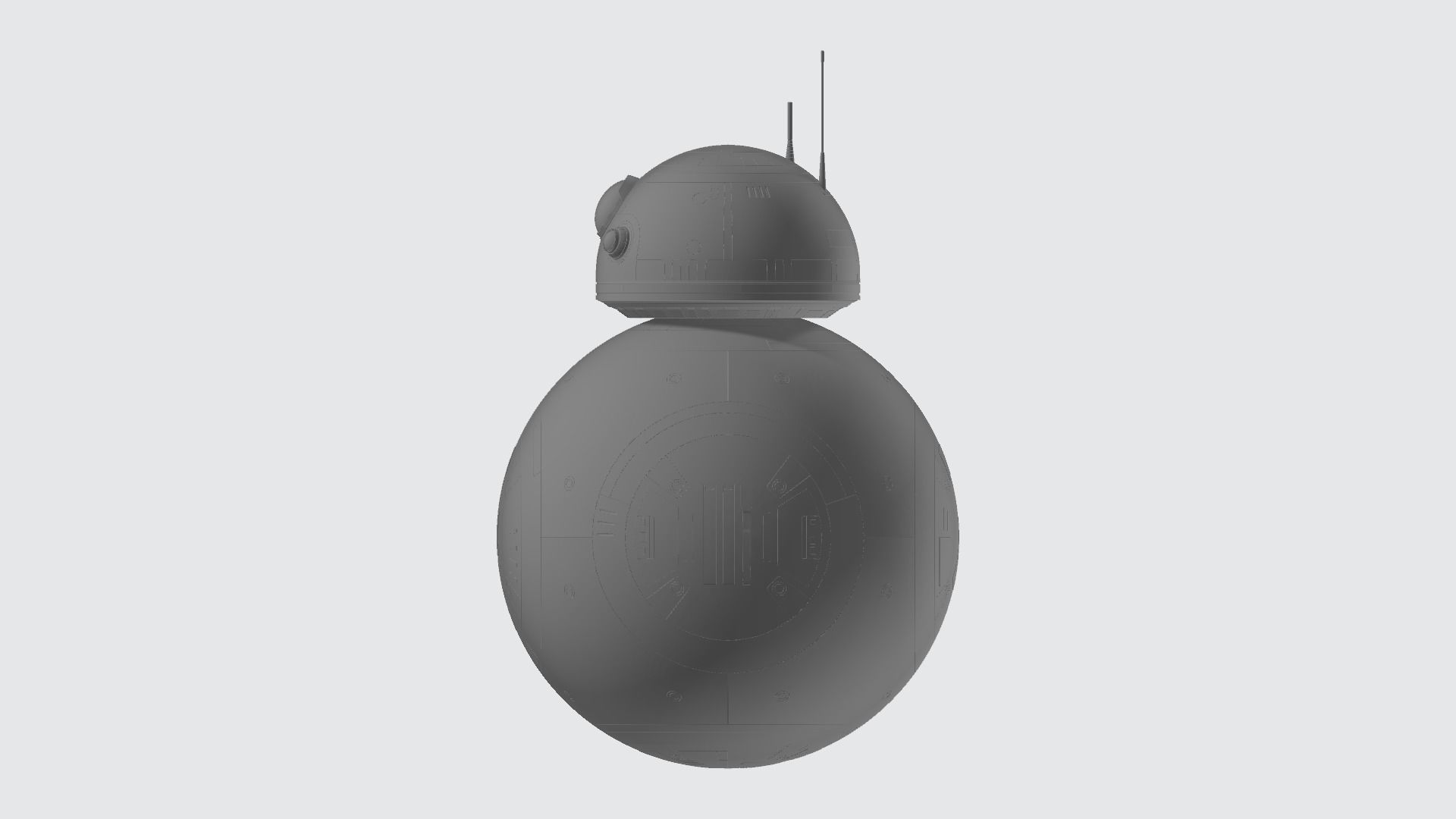 Star Wars - BB Unit 3D model_5