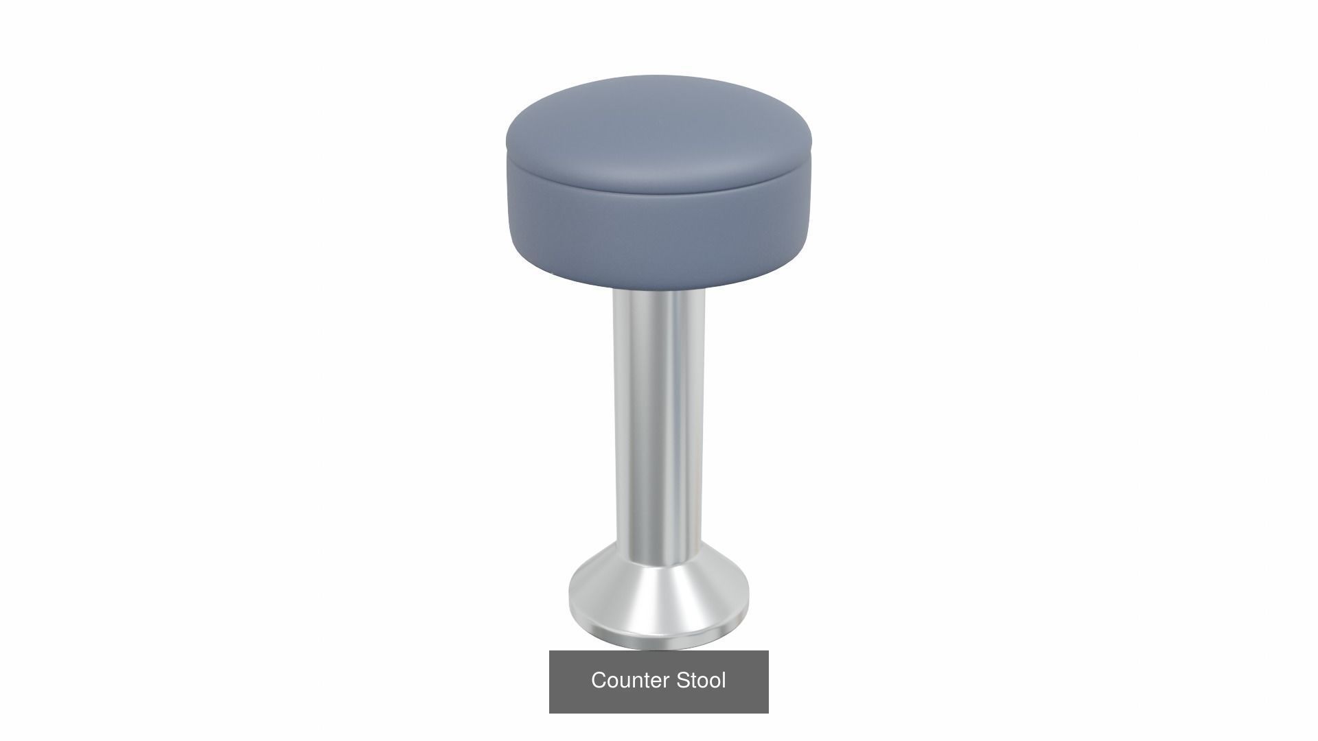 Stool Collection bar leather with studding _13