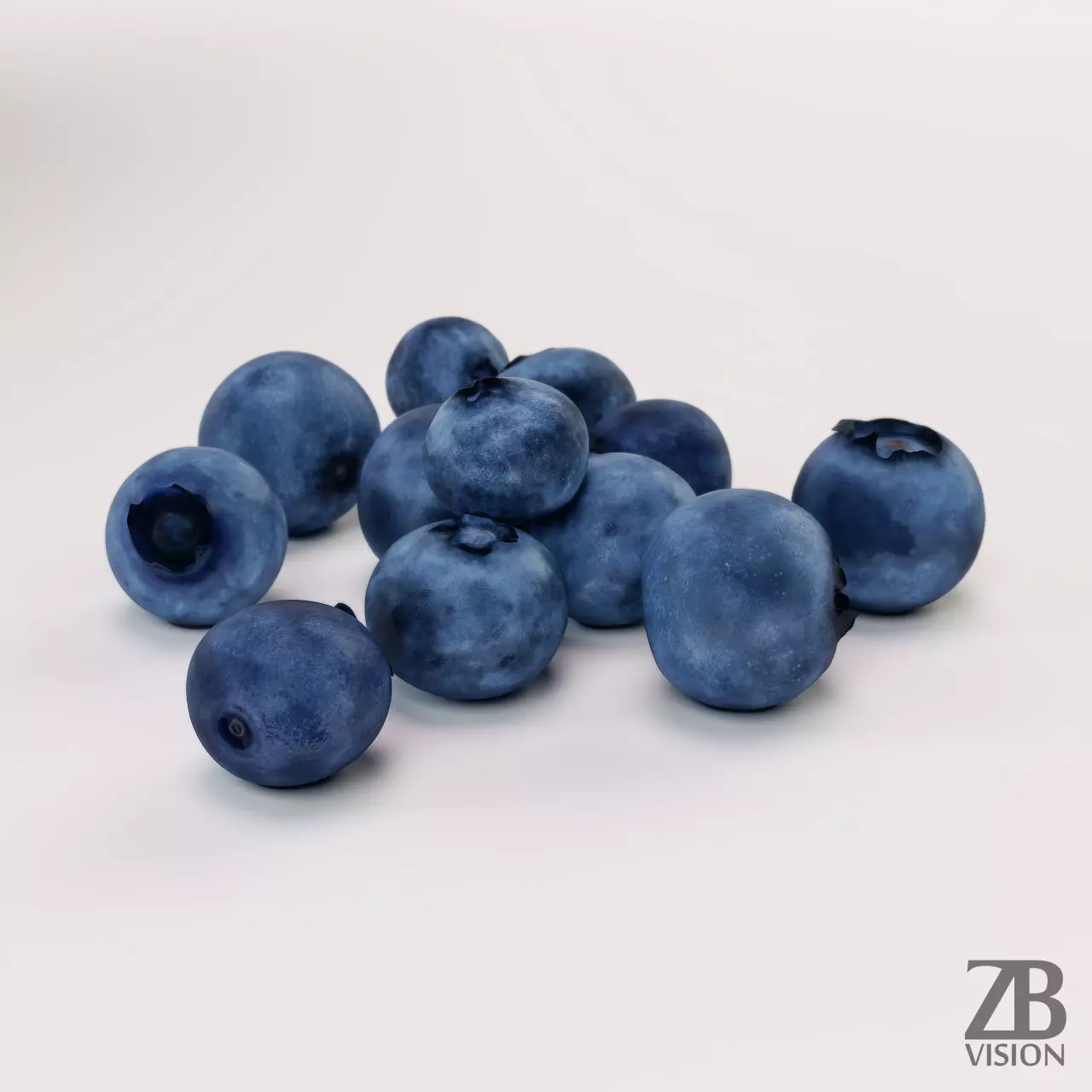 Blueberries 3D model_0