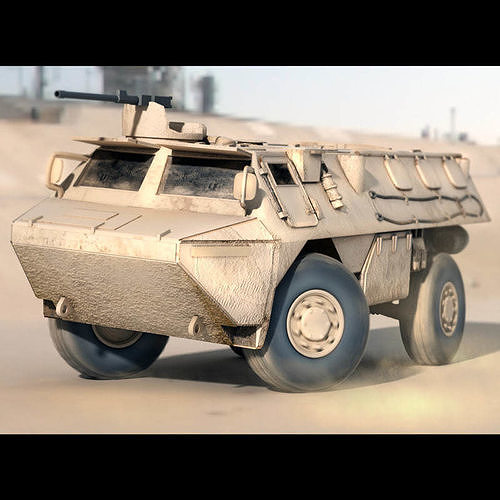 ASV Military Transport 3D model