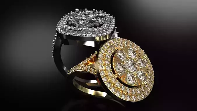 Women Ring whit Diamonds