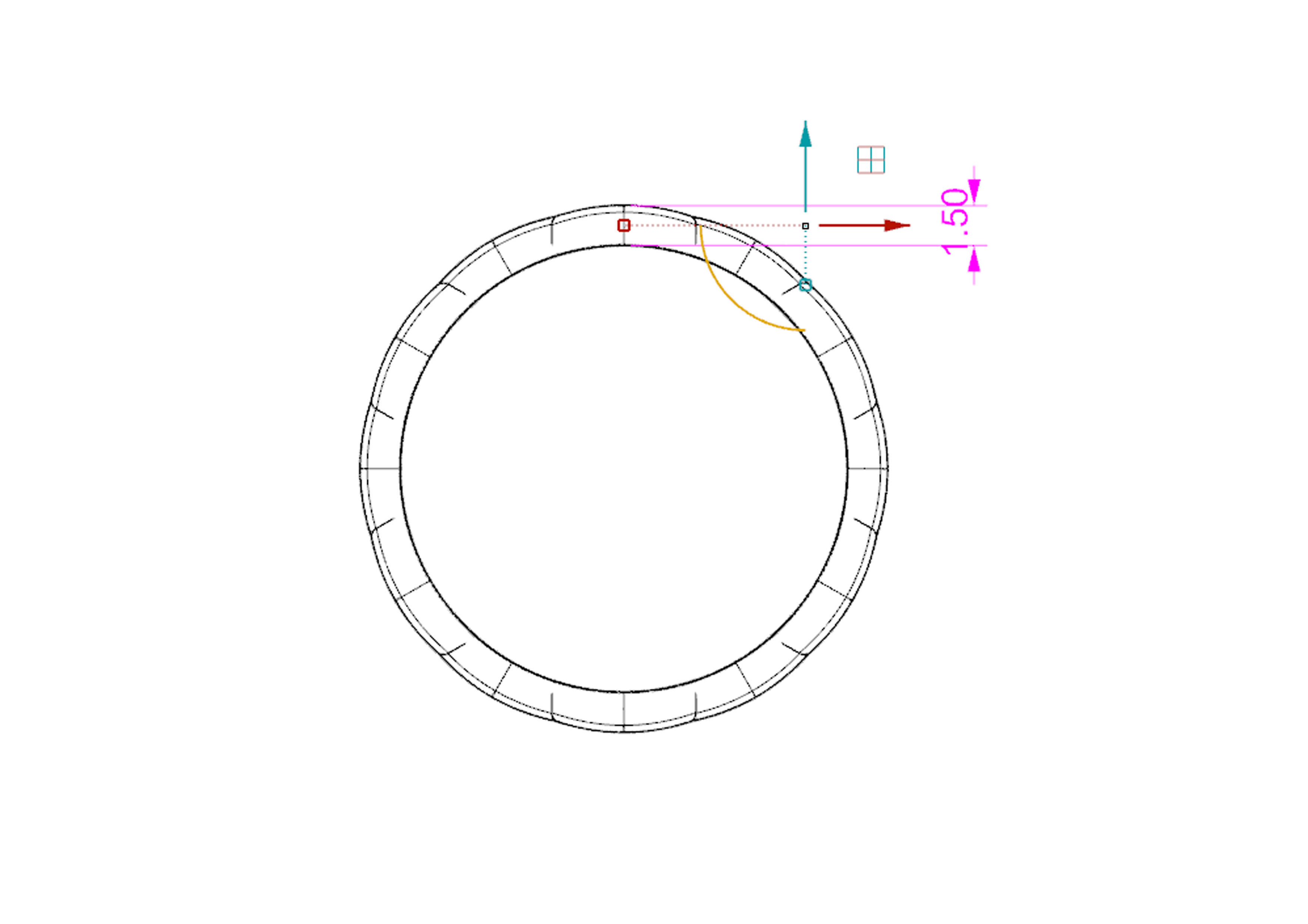 Heart Ring 3D print model_8