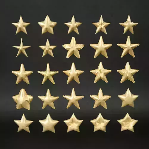 Star Balloon 3D model