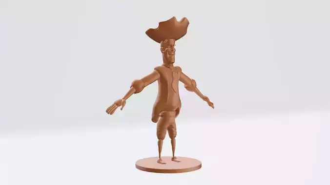 Stan Monkey Island 3D print model
