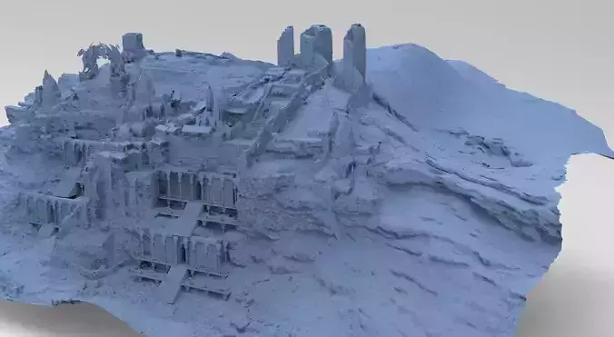 Ancient City Sahara 3D model