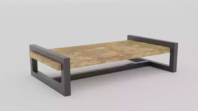 Rustica Series Coffee Table Free 3D model