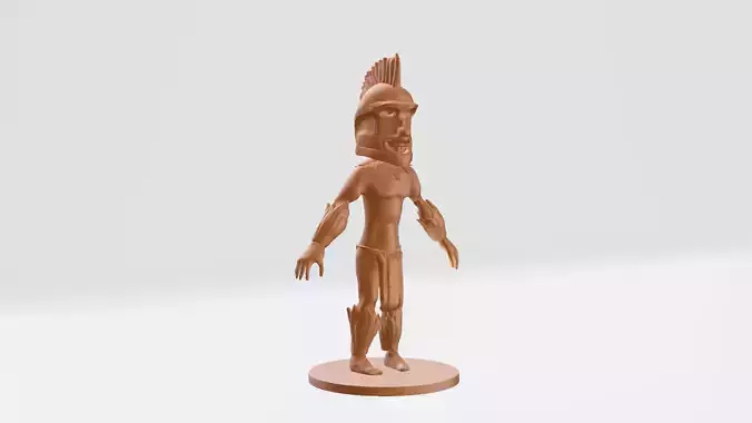 Cannibals of Monkey Island Mohawk  3D print model