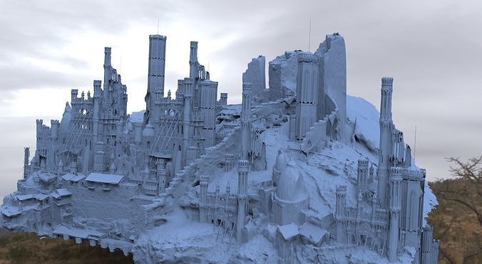 Fantasia City Complex 3D model