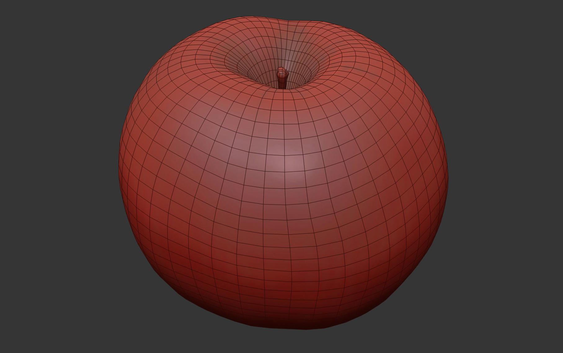 Apple 3D model_9