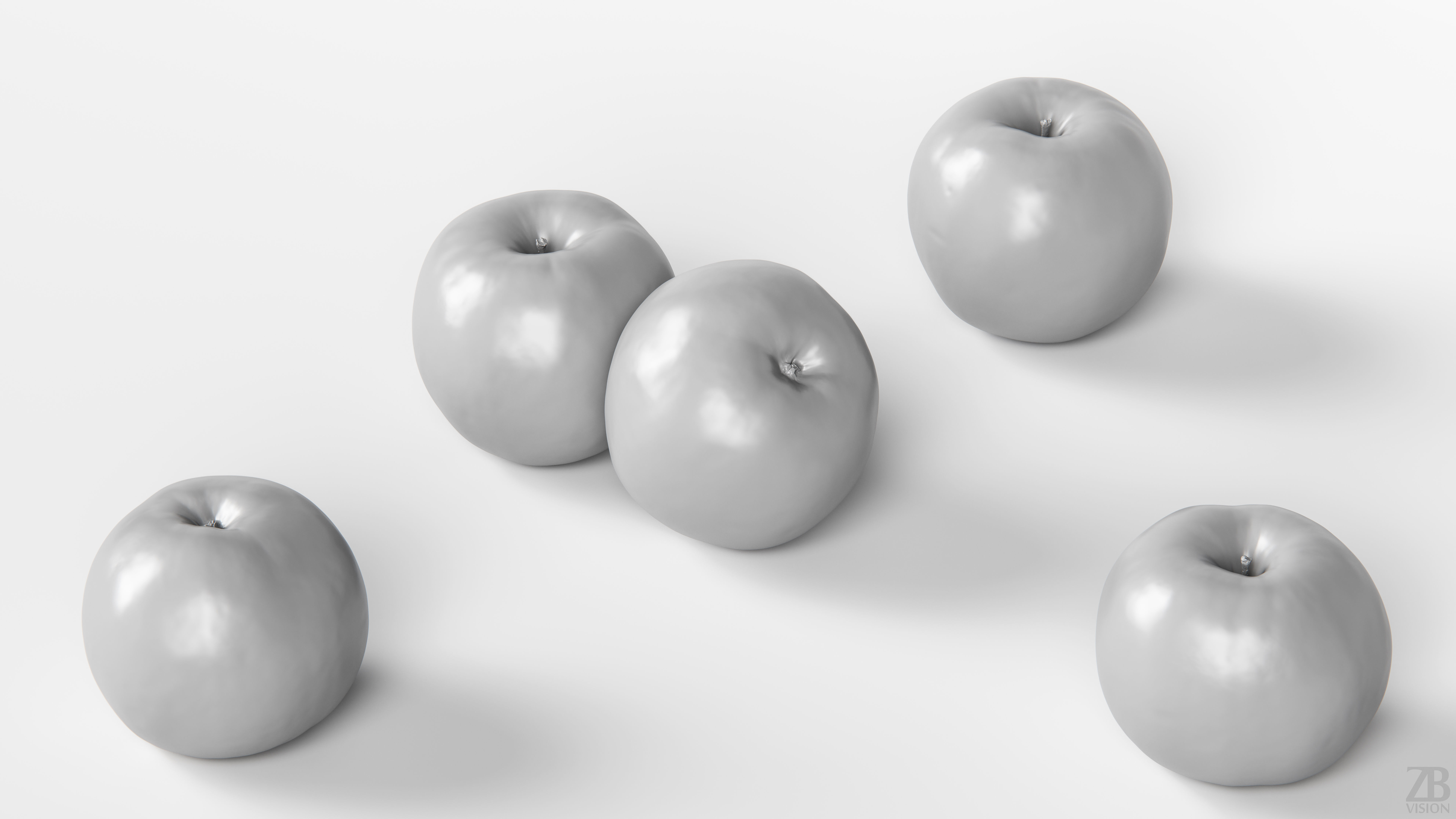 Apple 3D model_3
