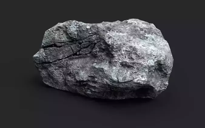 Rock 16-5 Low-poly 3D model