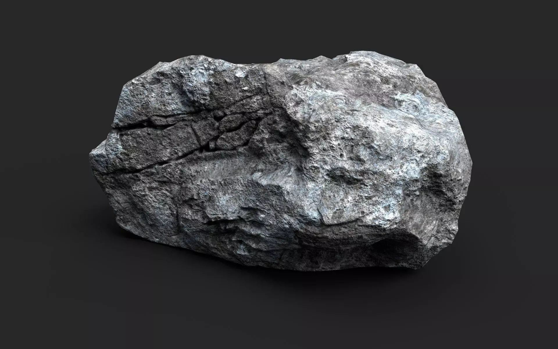 Rock 16-5 Low-poly 3D model_0