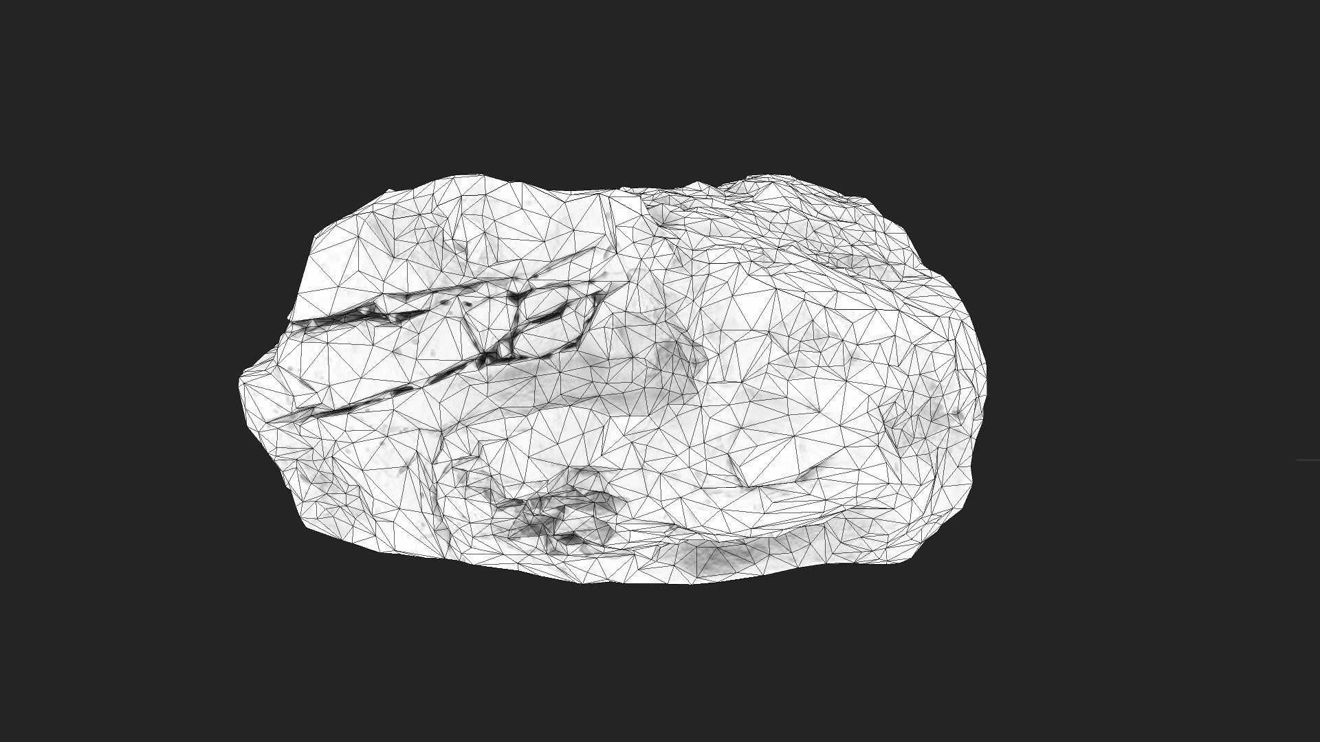 Rock 16-5 Low-poly 3D model_5