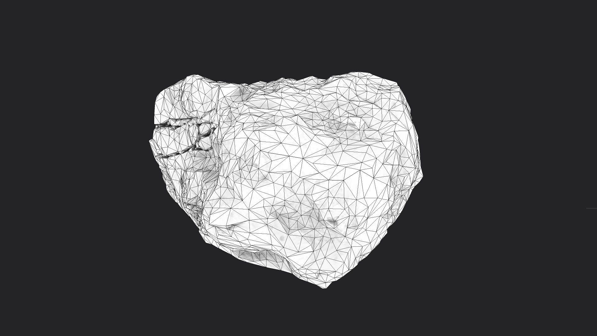 Rock 16-5 Low-poly 3D model_6