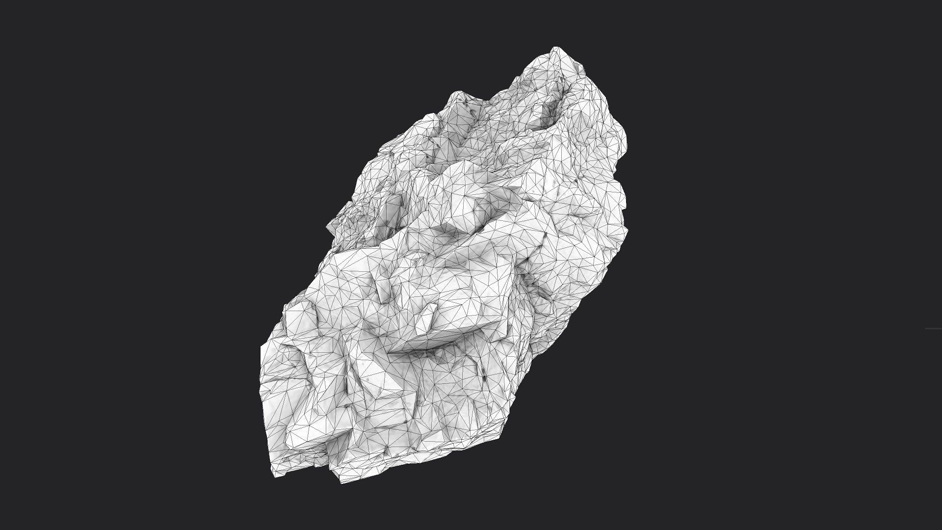 Rock 16-6 Low-poly 3D model_9
