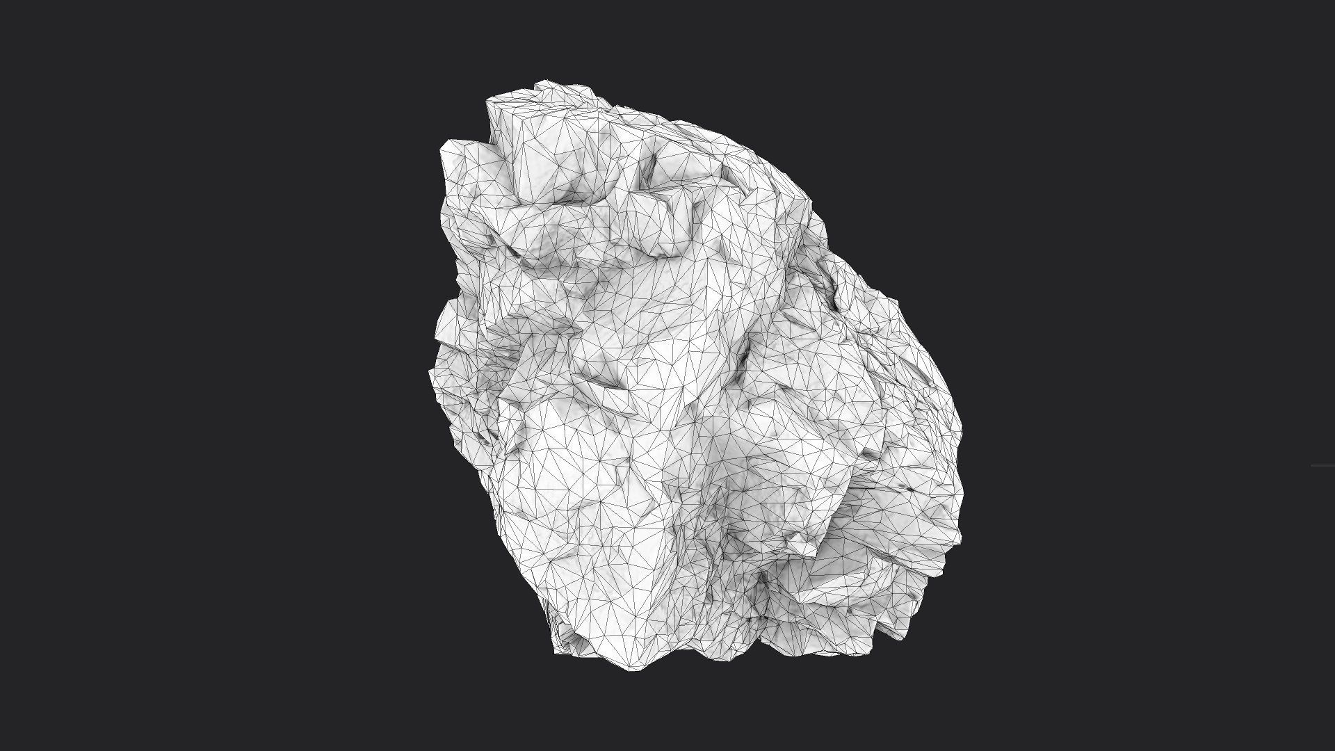 Rock 16-6 Low-poly 3D model_6