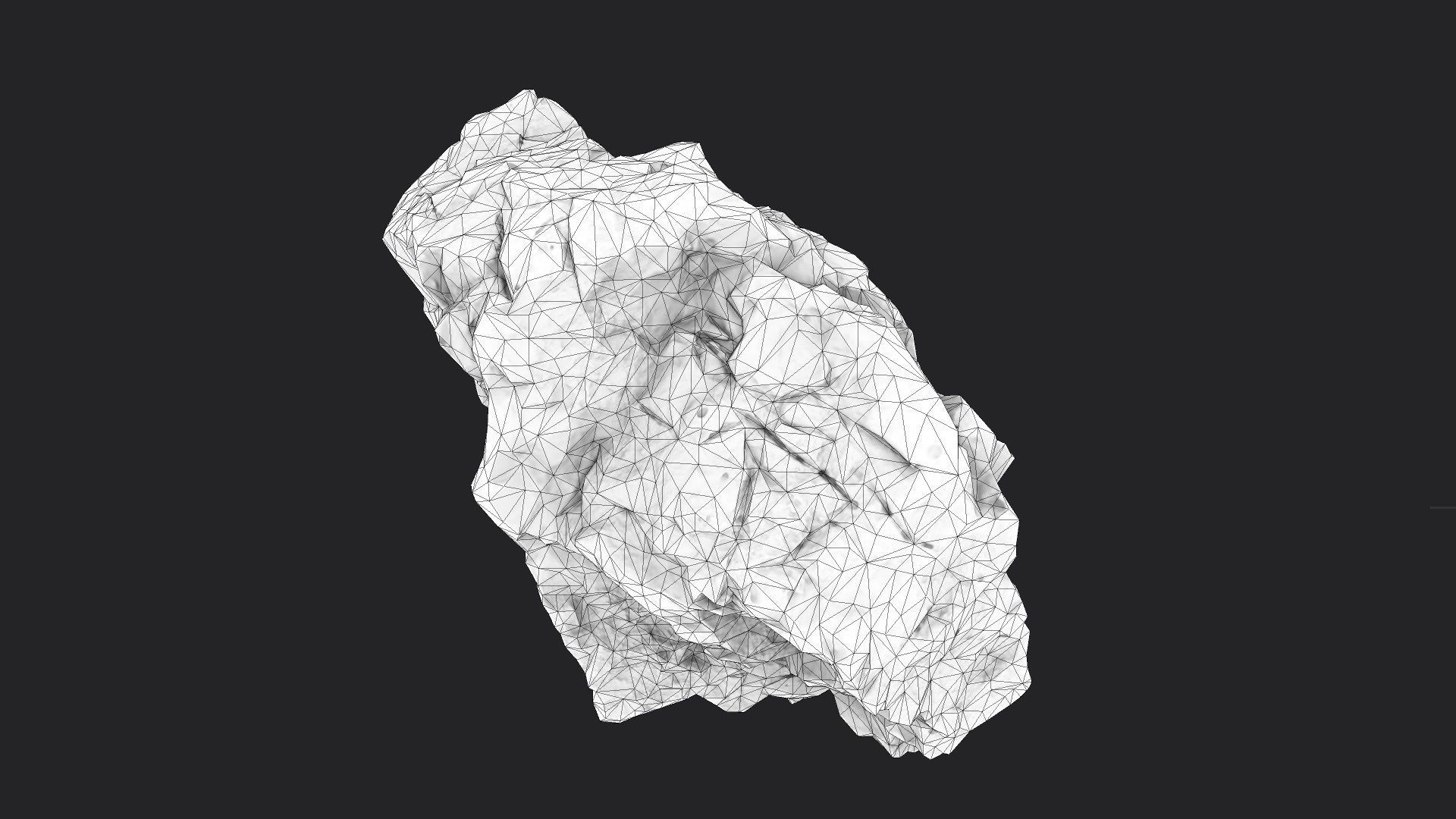 Rock 16-6 Low-poly 3D model_7