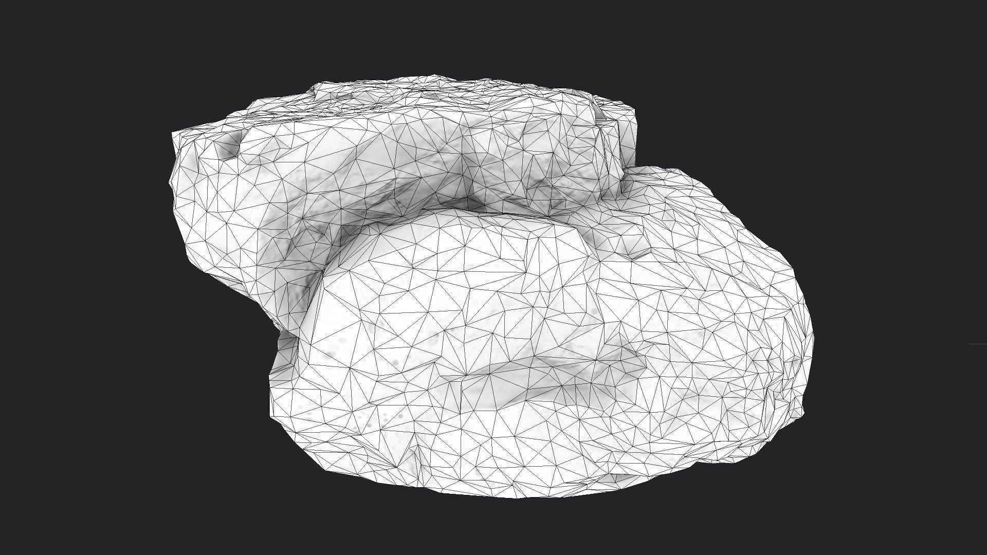 Rock 16-8 Low-poly 3D model_8