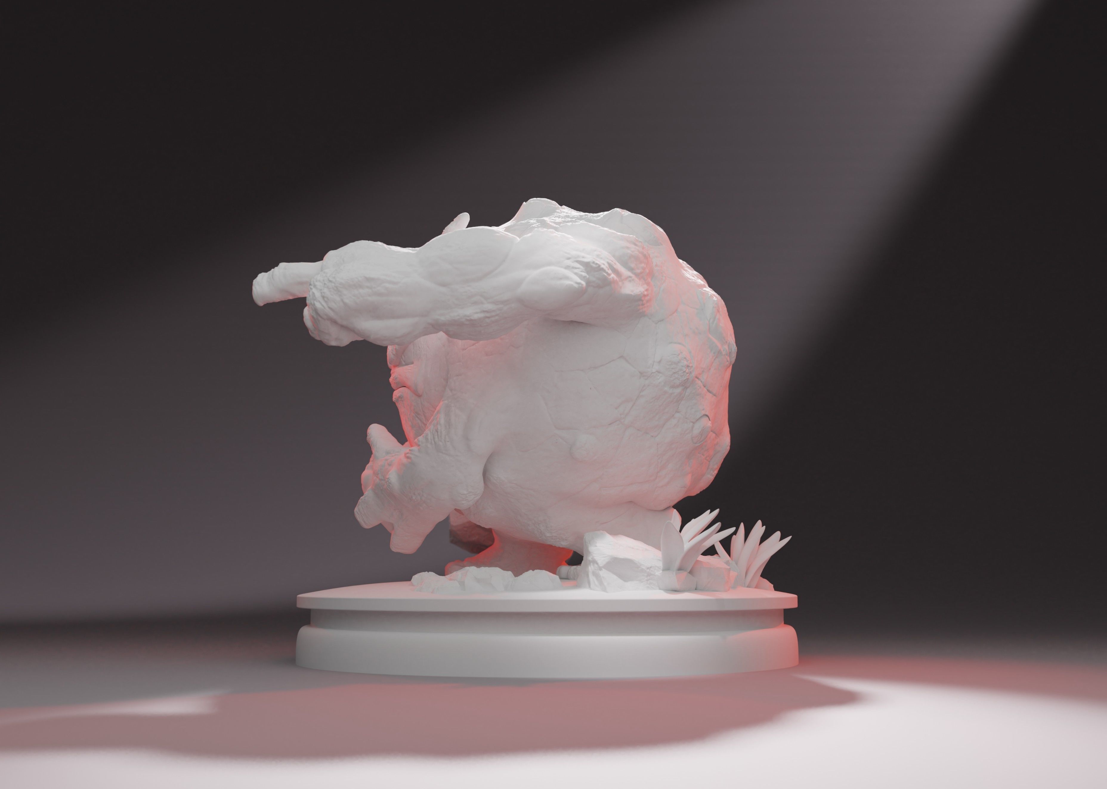 GRAVELER - 3D printable ROCK POKEMON 3D print model_11