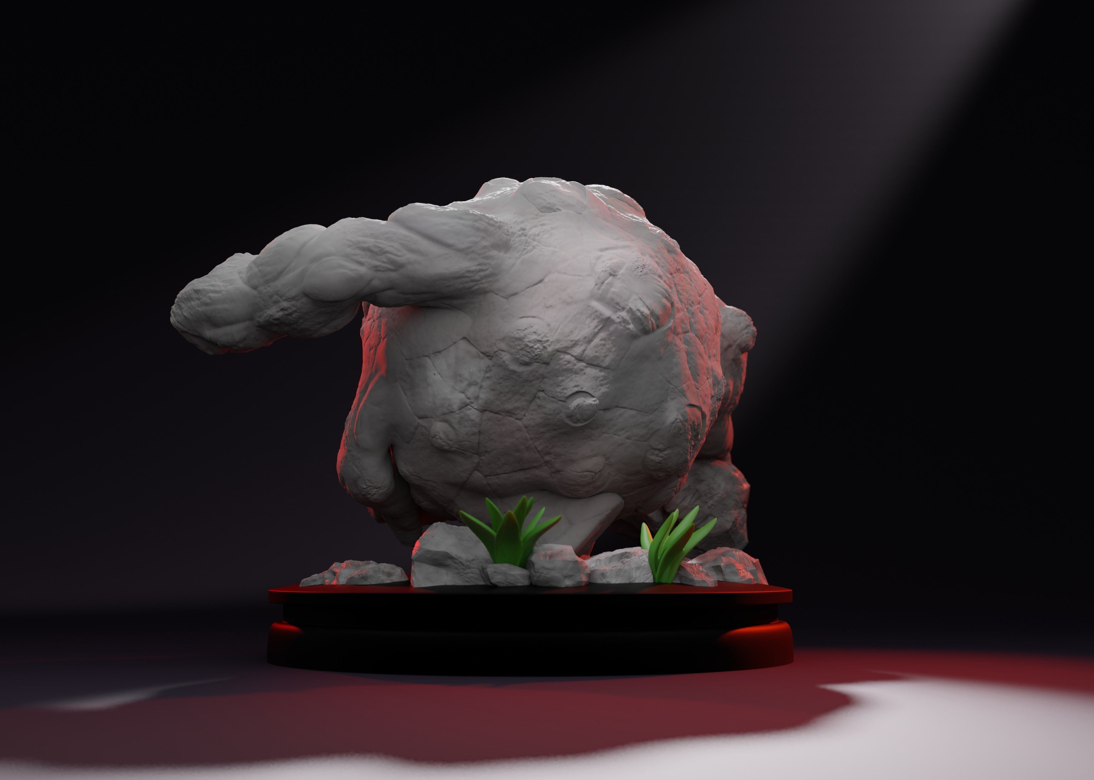 GRAVELER - 3D printable ROCK POKEMON 3D print model_15