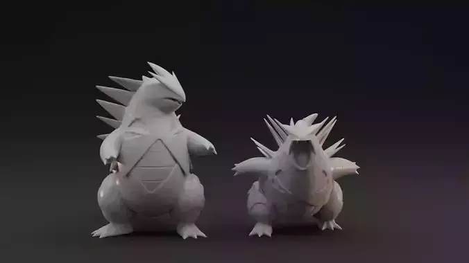 TYRANITAR - 2 POSES PRE-SUPPORTED POKEMON
