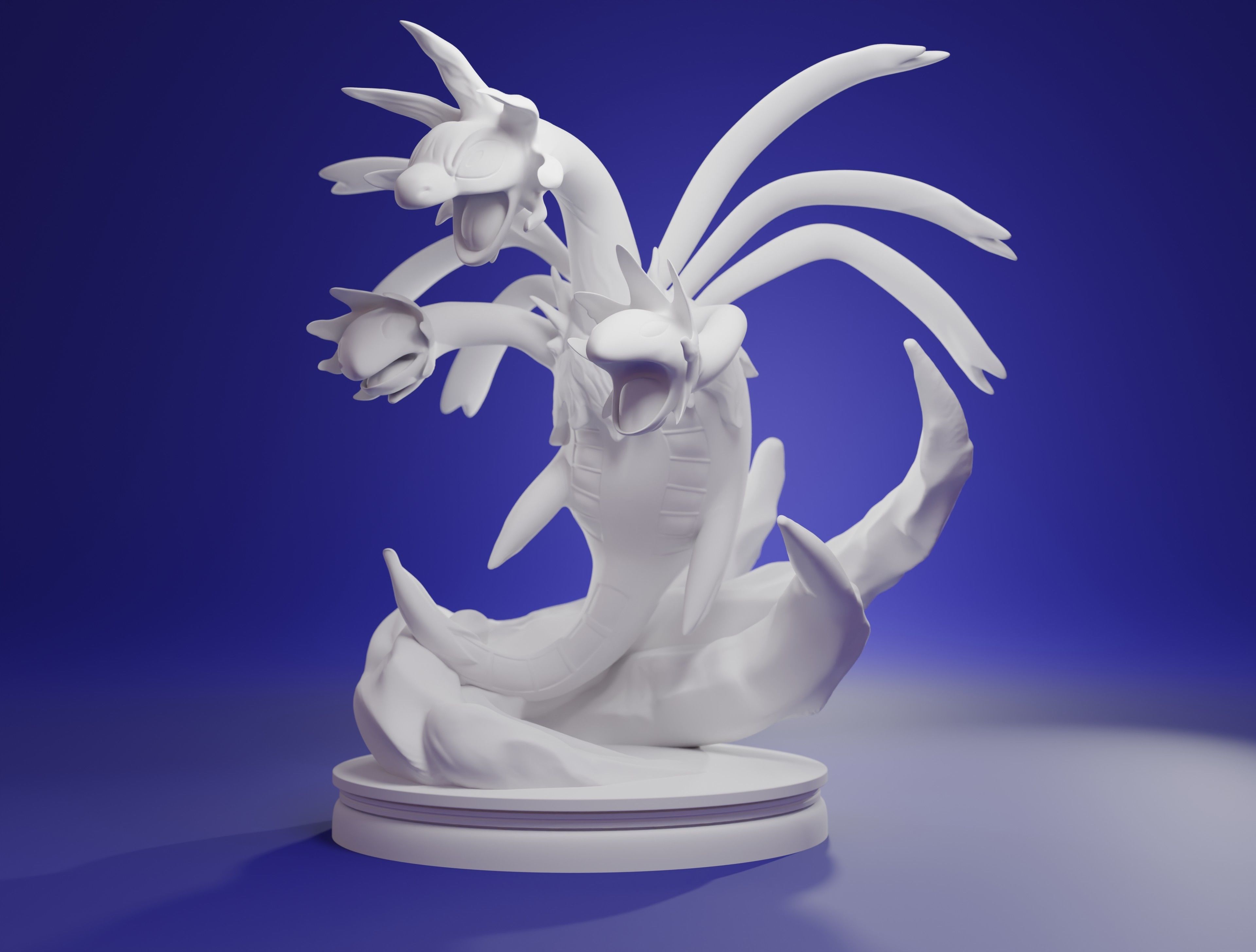 HYDREIGON - POKEMON IN PARTS AND AS A WHOLE 3D print model_1
