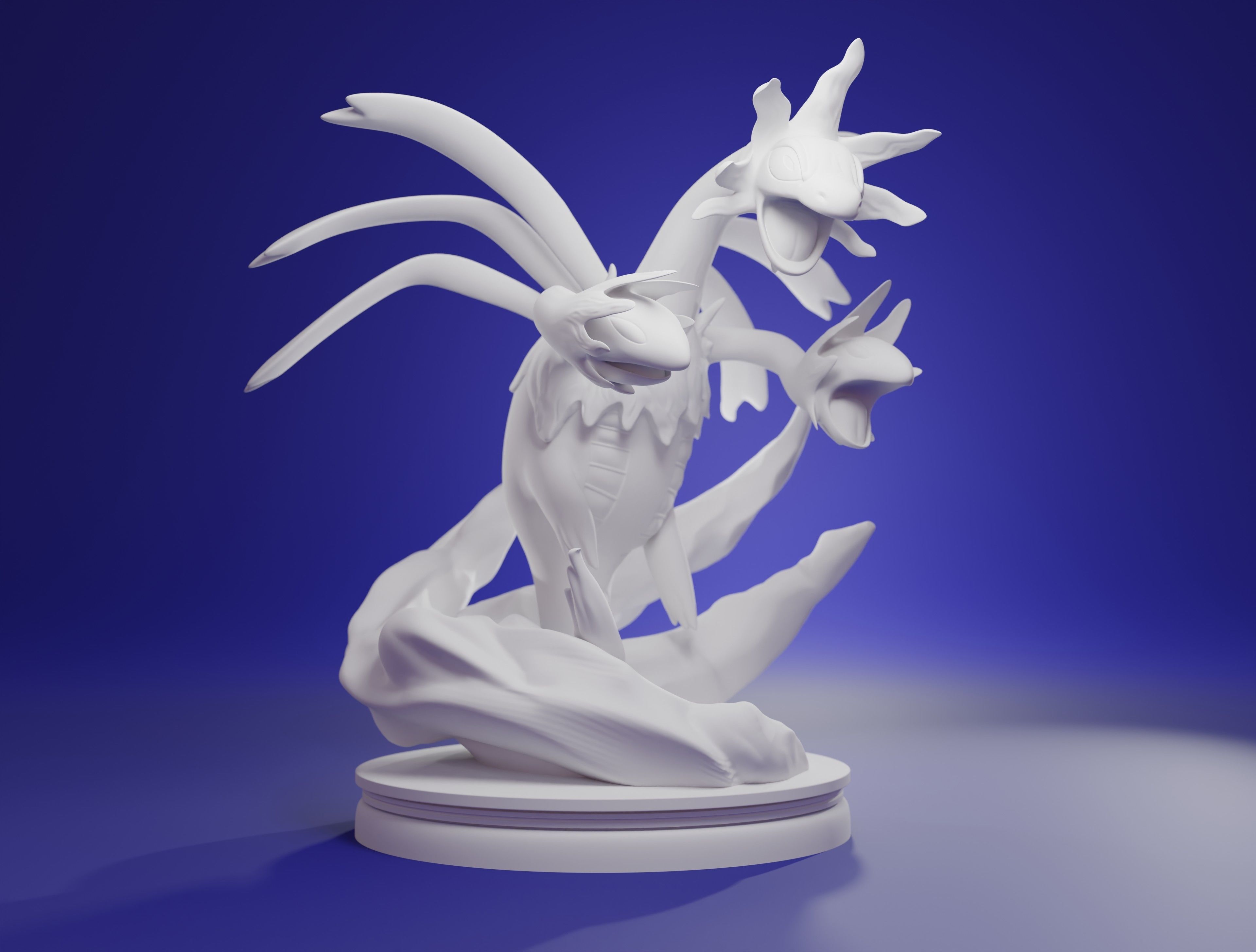 HYDREIGON - POKEMON IN PARTS AND AS A WHOLE 3D print model_6
