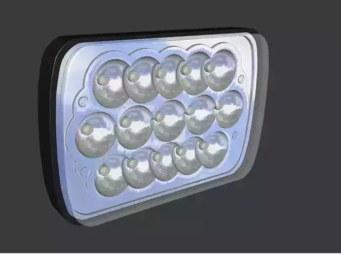 universal square led lights high polygons