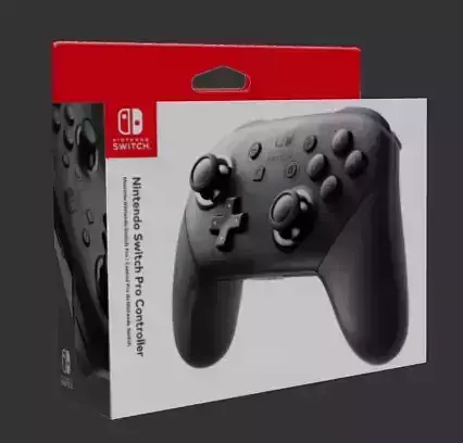 Nintendo Switch Pro Controller and Joy-Con Grip Box