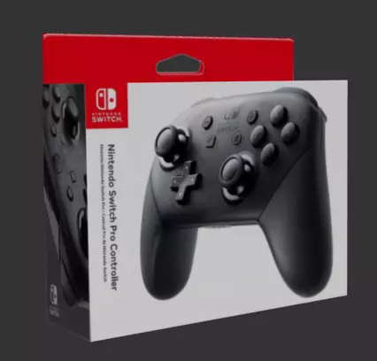 Nintendo Switch Pro Controller and Joy-Con Grip Box Free low-poly 3D model