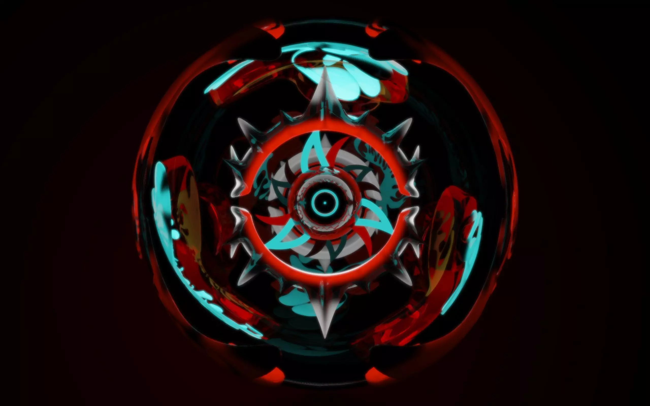 Red eye Never-ending Darkness Free 3D model