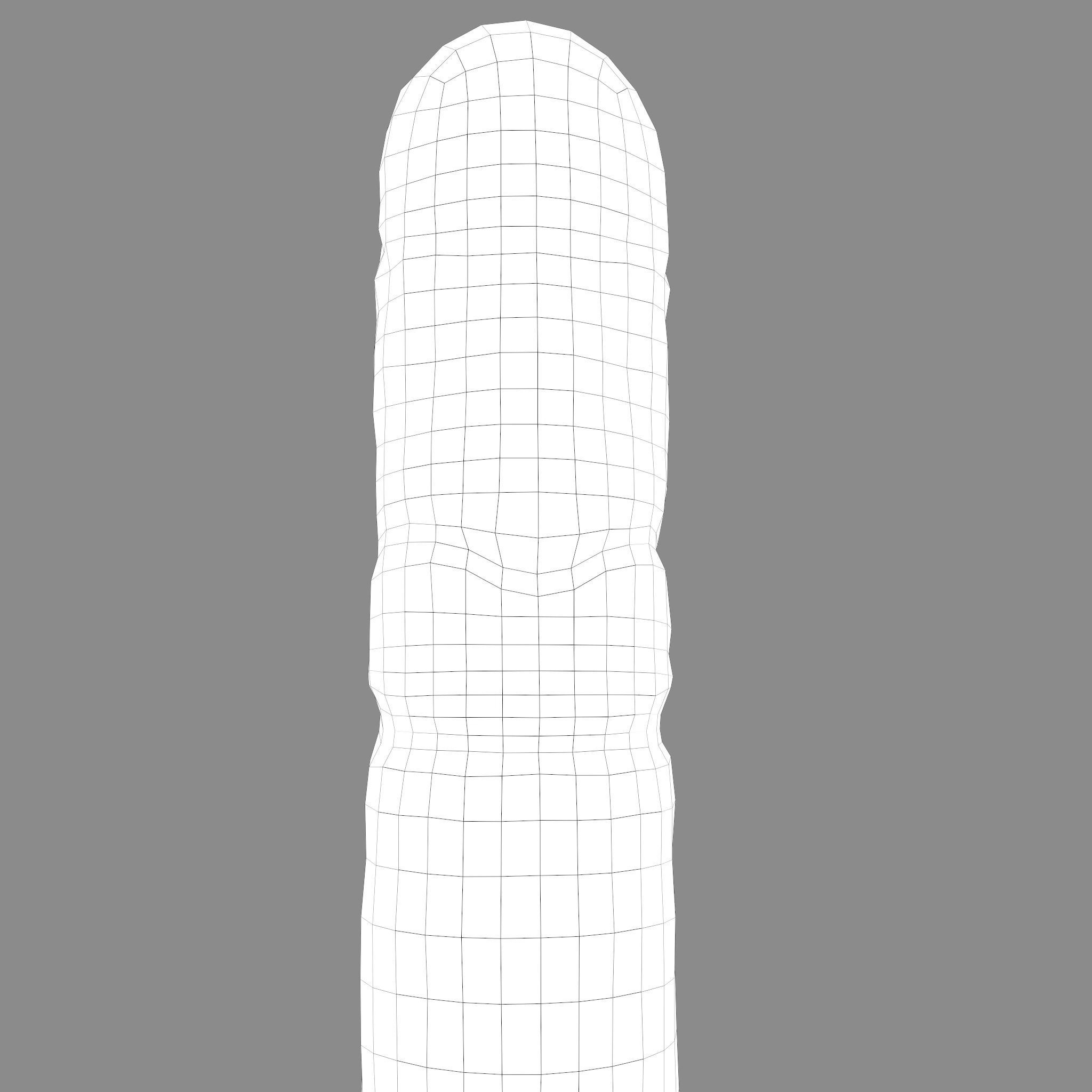 Dazhbog Statue Low-poly 3D model_48