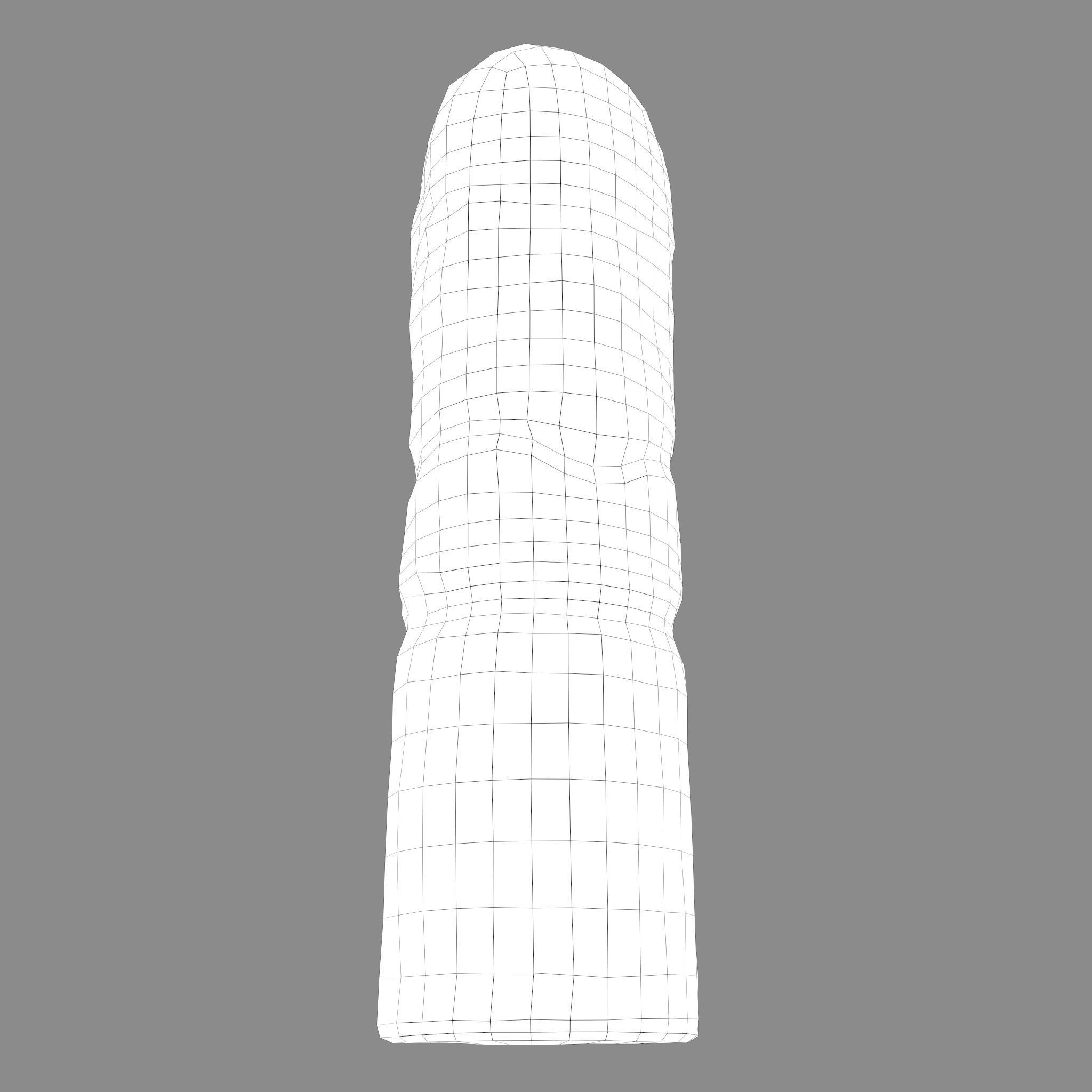 Dazhbog Statue Low-poly 3D model_42