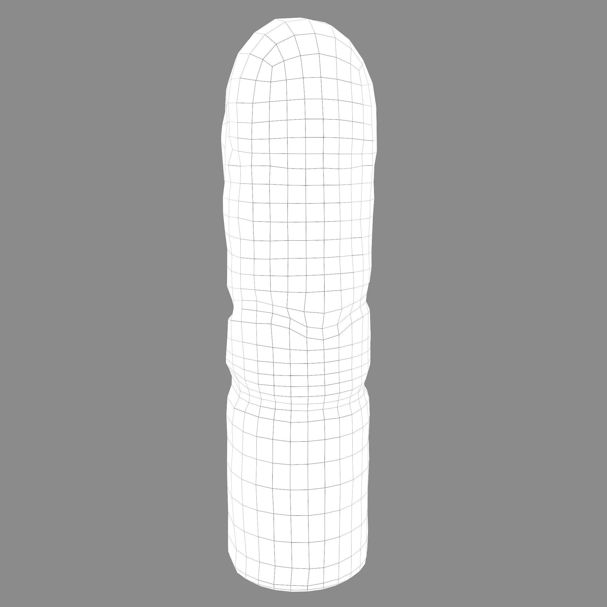 Dazhbog Statue Low-poly 3D model_35