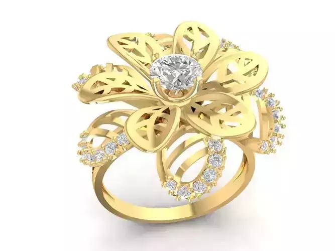ULTRA VISION FLOWER RING 1027