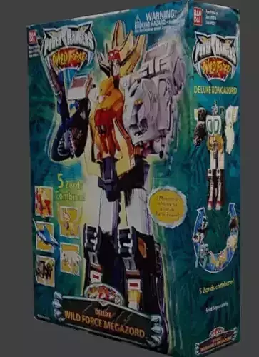 Wild Force Megazord Boxes