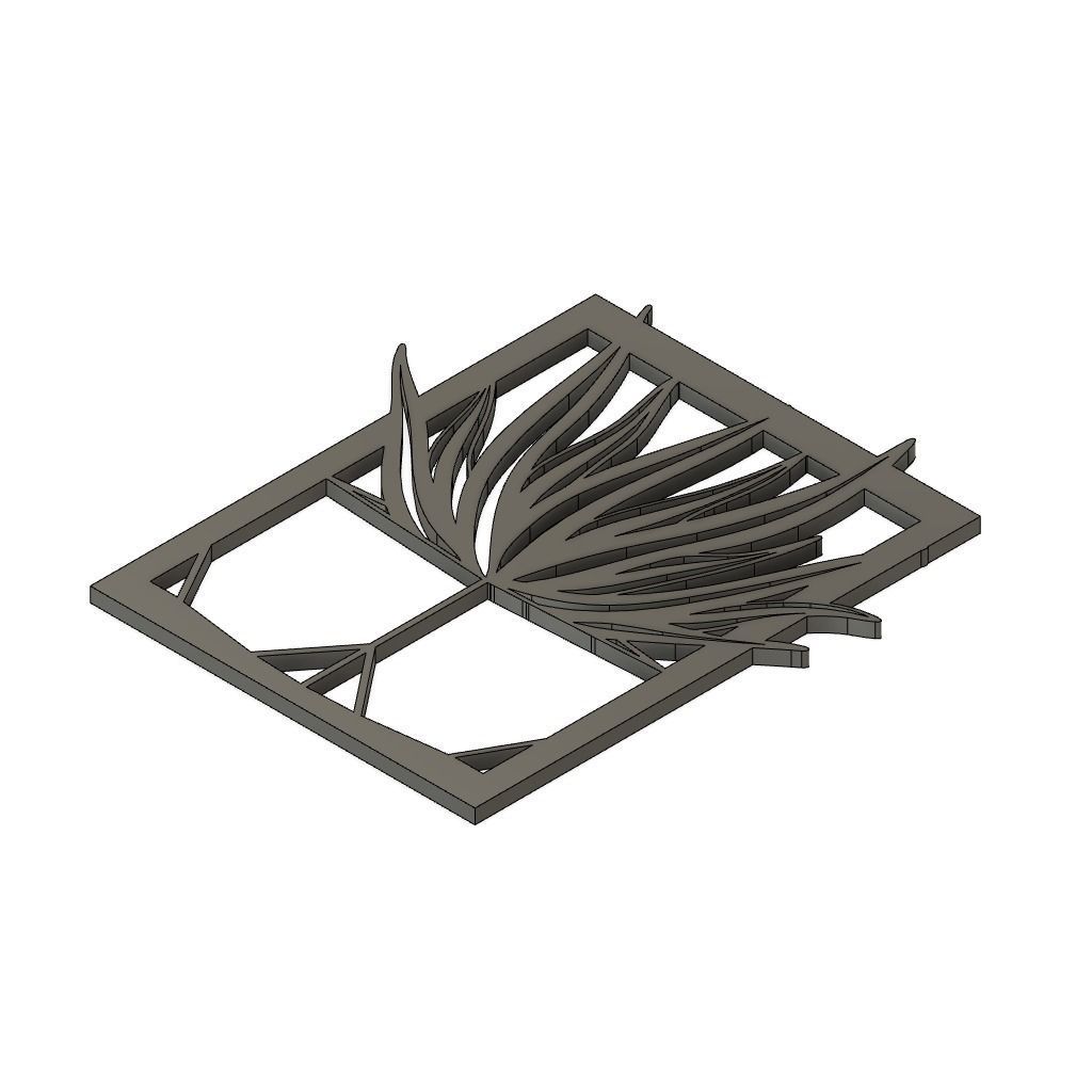 Cactus Wall Decor 3D print model_2