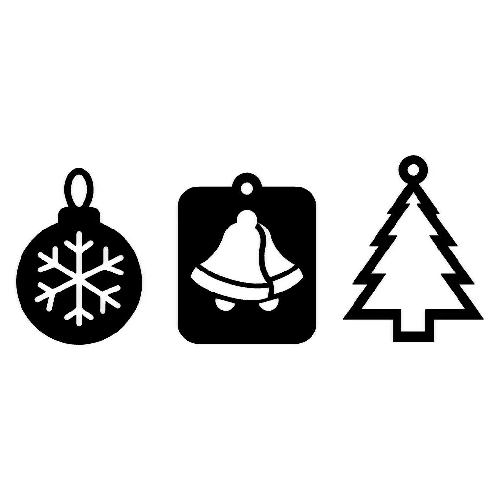 Christmas Decorations 3D print model_0